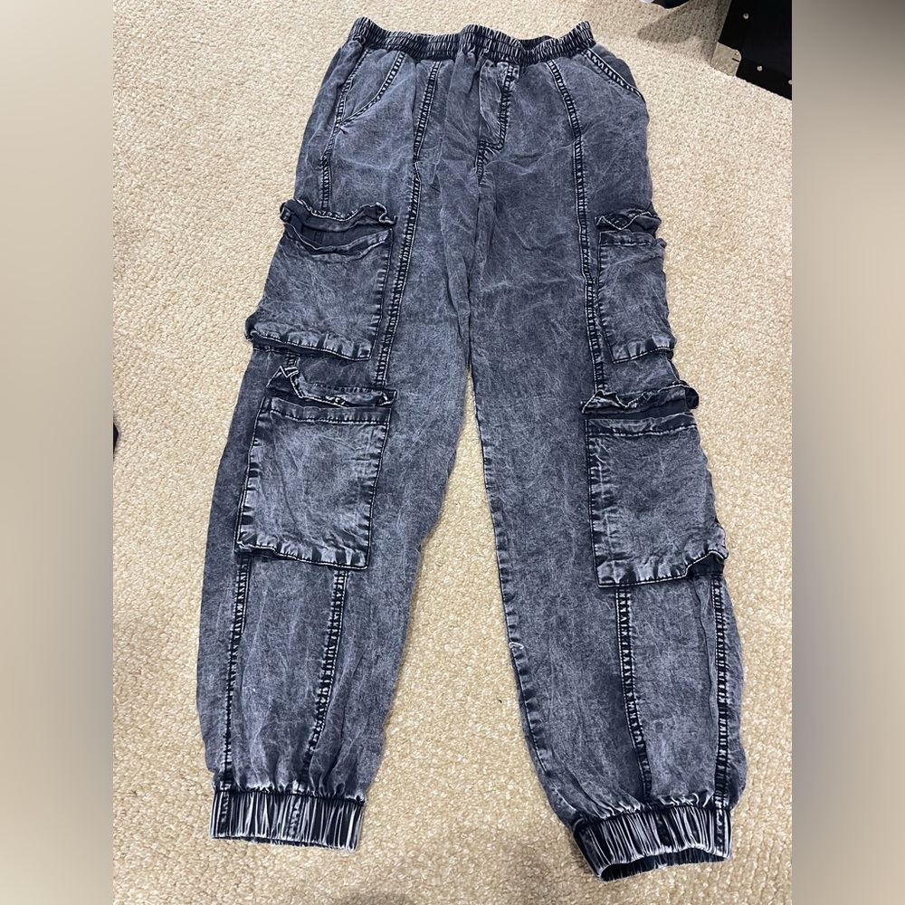 Stylish Gray Cargo Pants